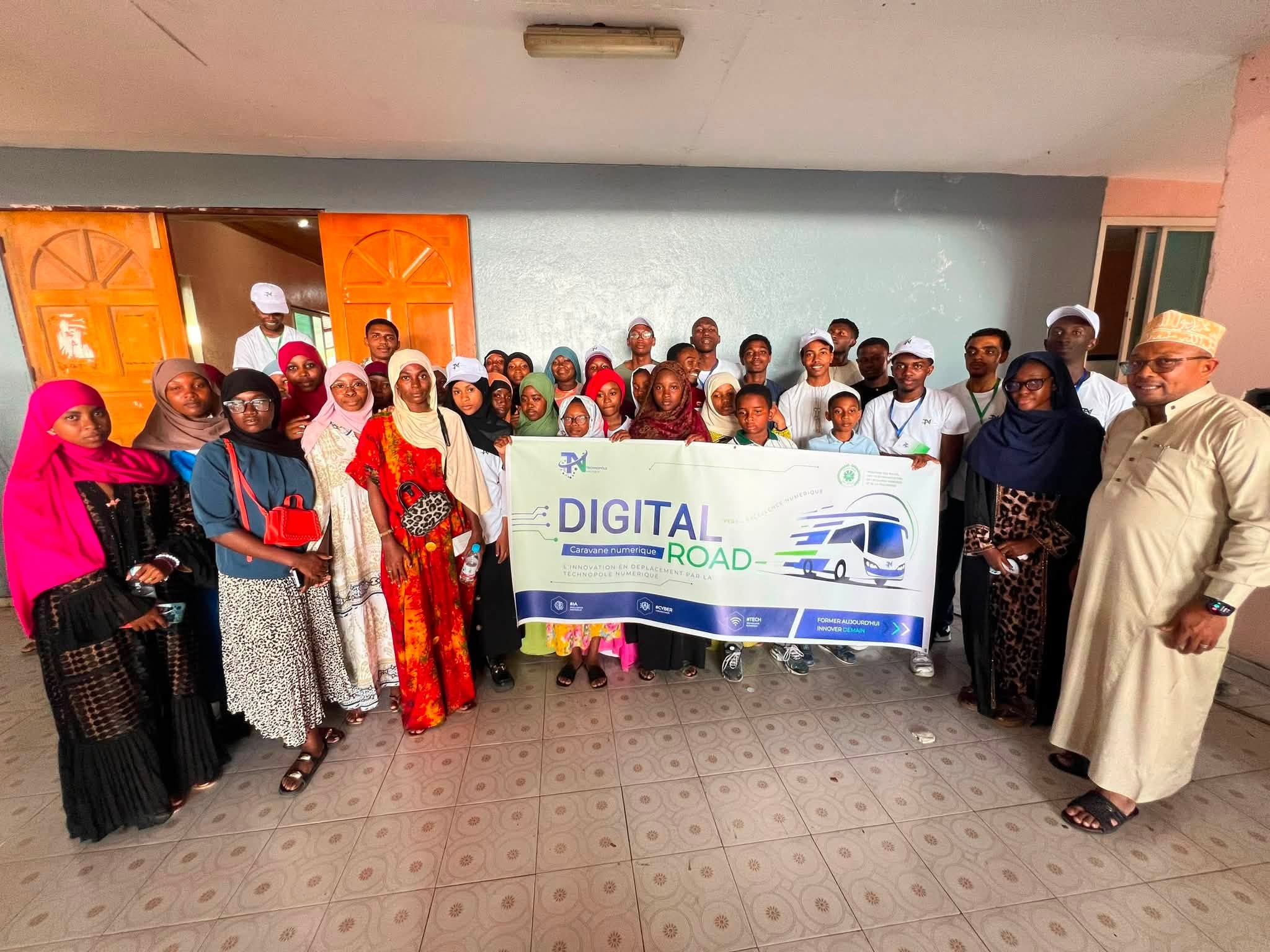 Caravane Numérique du  Technopole Numérique des Comores